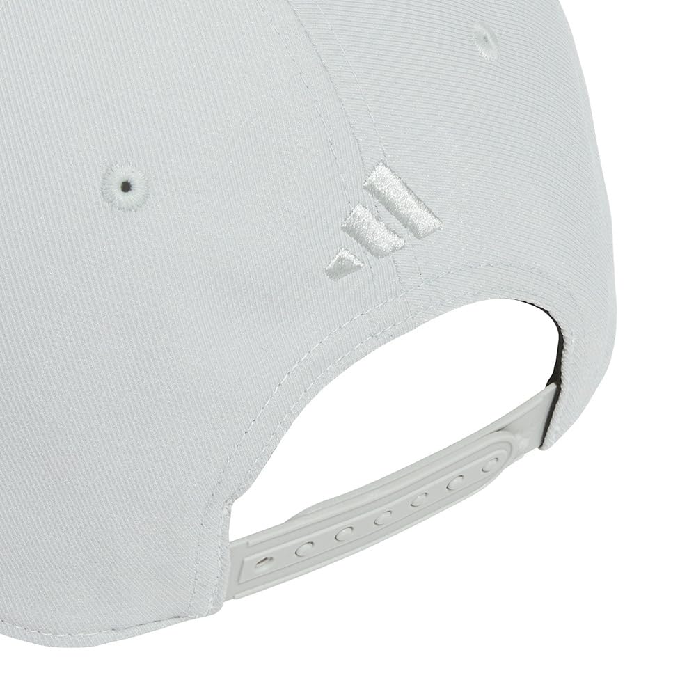 Adidas Golf Twist Weave Stretch Golf Wonder Silver Water-Repellent Cap,