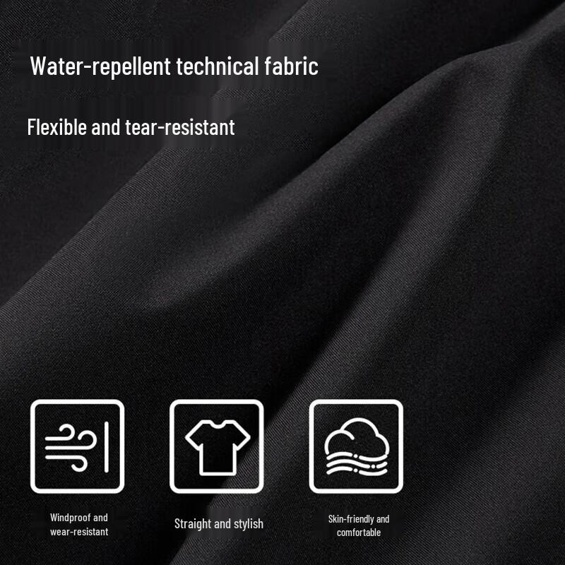 Mao Ren Men's Fleece-Lined Weatherproof Outdoor Softshell Pants