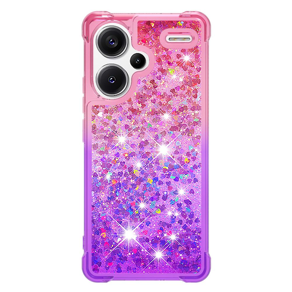 Quicksand Case for Xiaomi Redmi Note 13 Glitter Flash Gradient Case for Redmi Note 12 12s 11 11s 10 Pro Plus Phone Cover Fundas