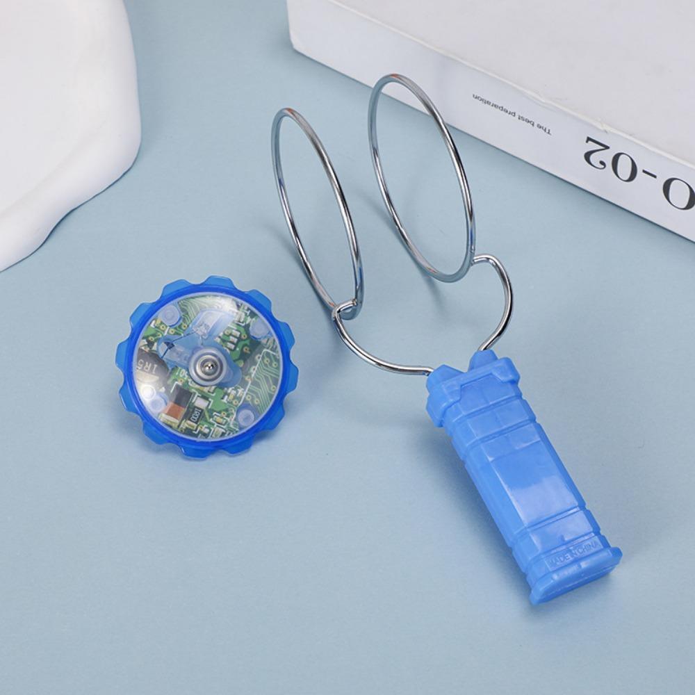Plastic Magnetic Orbital Gyroscope Magnetic Adsorption Auto Glows Rotating Gyro Party Favors