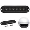 Lampa obrysowa 6 LED dymiona 12-24V  Biały Off-Road