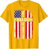 This Is The Turning Point American Freedom USA Flag Unisex T-Shirt 3