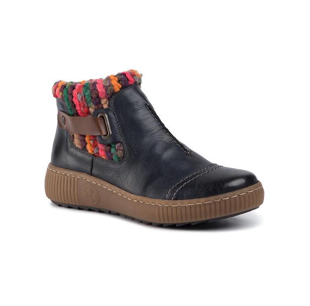 Ботильоны Rieker Z6684-14, темно-синие