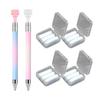 1/2Pcs Rhinestone Applicator Tool with Refill Wax Pads Rhinestone Picker Refillable Wax Pen DIY Nail Art Rhinestone Painting Dotting Wax Pen Rotatable