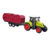 Farm Tractor Truck Toy Play Vehicle Engineer Car Friction Powered Push and Go for Children Ages