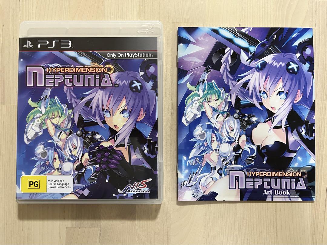 

[USED] AU version HYPERDIMENSION NEPTUNIA PS3 with artbook