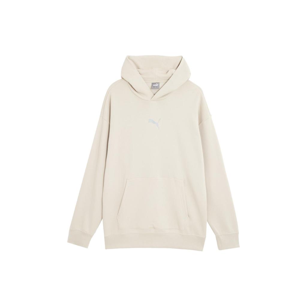 Puma Essentials Hoodie FT Solid Color Sports Casual Hooded Sweatshirt Men Hoodies Lime 677173-21