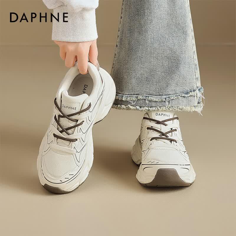Daphne Women s Chunky Platform Casual Sneakers 235