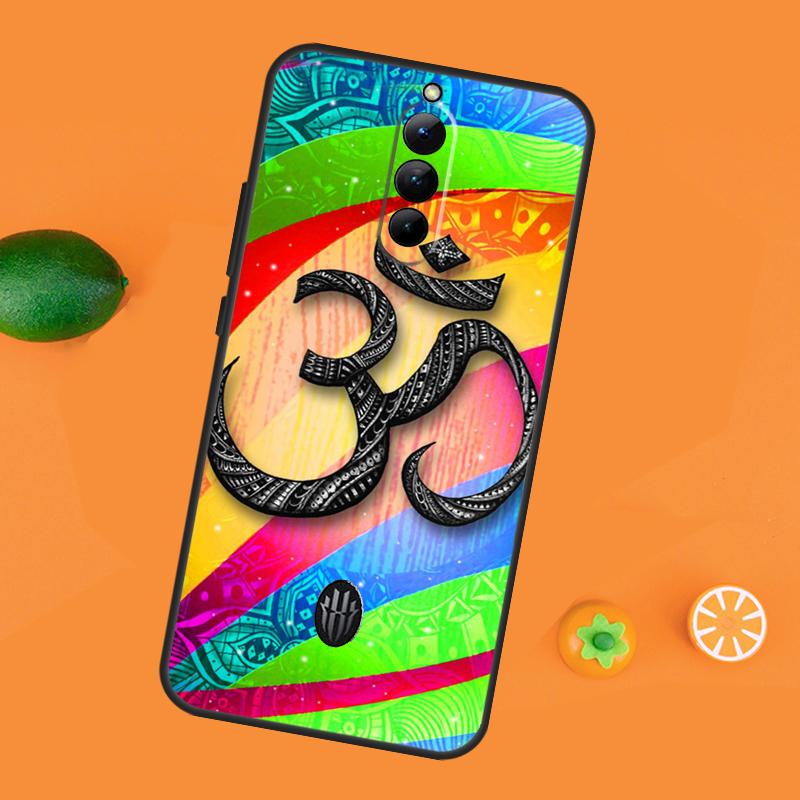 Yoga Om Namaste Mandala Design Case For ZTE Nubia Red Magic 8S 9S 10S 8 9 10 11 Pro Plus 6 7 6S 7S Pro RedMagic 10 Air Cover