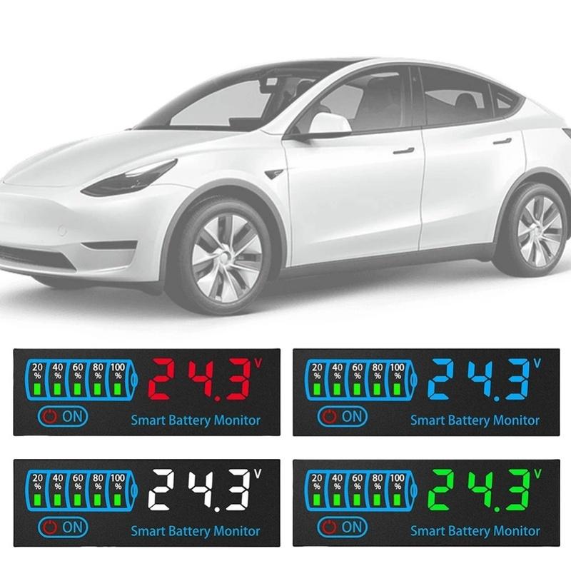 12V/24V/36V/48V Battery Charging Testers DC7-55V Acid/Lipo Lithium Battery Capacity Board Battery Level Indicator Tester Meter