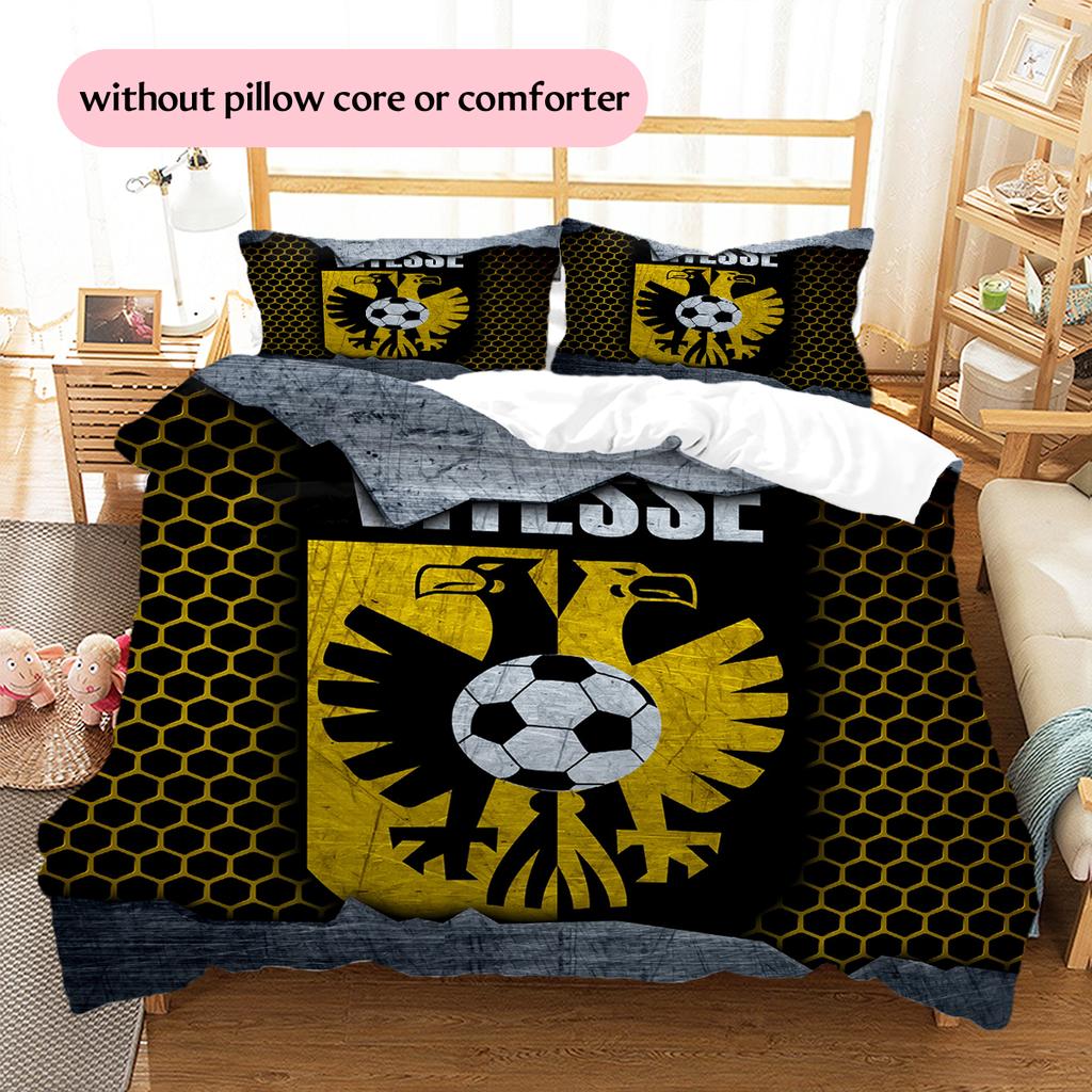 Ropa de cama con estampado SBV Vitesse Decoración del hogar Regalo de cumpleaños y festival (1 * funda nórdica + 2 * fundas de almohada, sin núcleo)