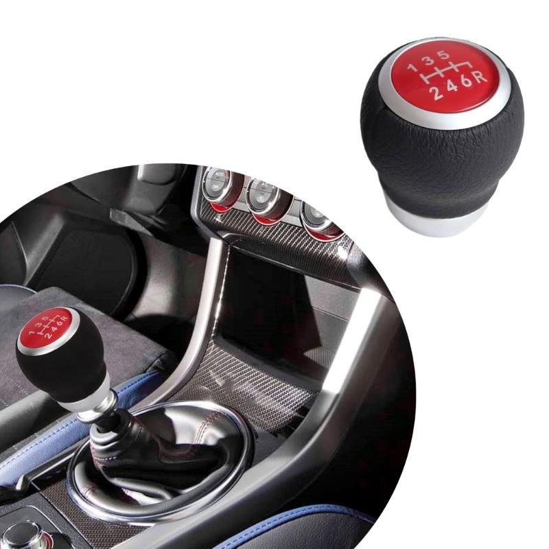 6 Speed Shifter Knob Replacement Car Shifter Knob Head Manual Transmission Gear Shifter Knob Automotive Accessory