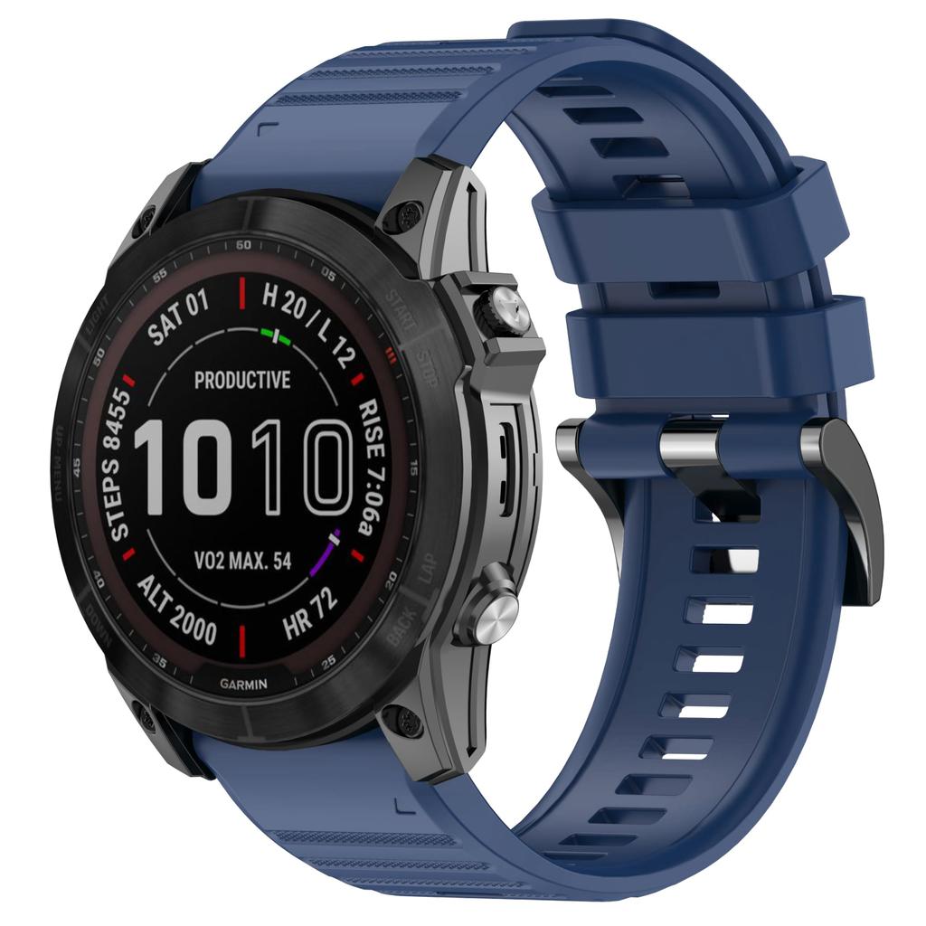 22mm 26mm Silikonarmband für Enduro 3 Tactix Armband für Garmin Fenix 8 E 7 7X Pro 5 5X Plus 6 6X Pro Epix Gen 2 QuickFit Band