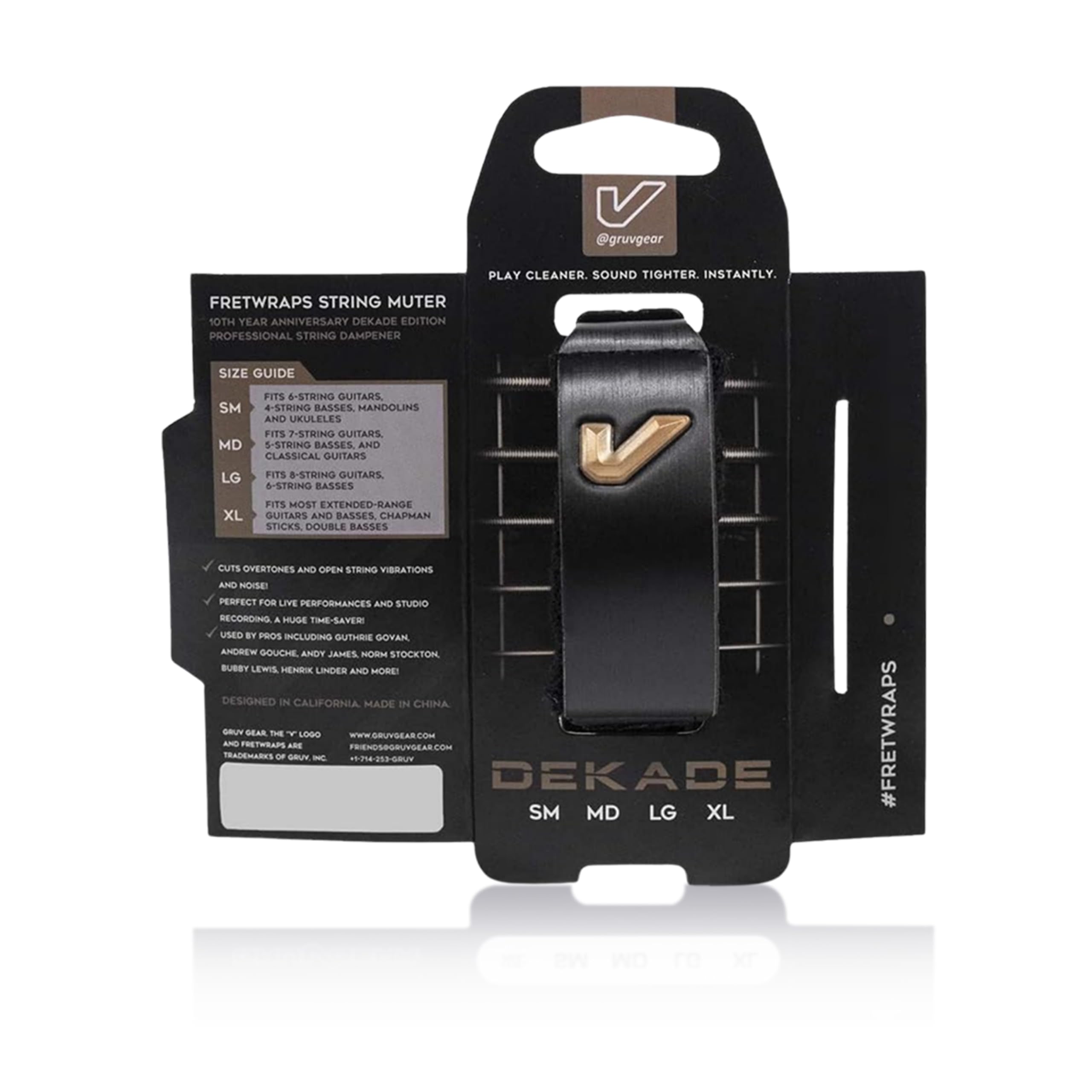 

Gruv Gear Лади для бас-гітари S (FW1-DKD-SM),