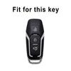 Shell Fob For Ford Fiesta Kuga MK3 4 Focus 3 4 ST Mustang F-150 Explorer Edge Mondeo 5 MK5 TPU Leather Car Key Case Cover Holder