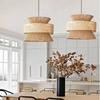 60CM Classic Design Pendant Lamps Top Selling Rattan Hanging Material Rattan Balcony Hallway Living Room Corridor Restaurant