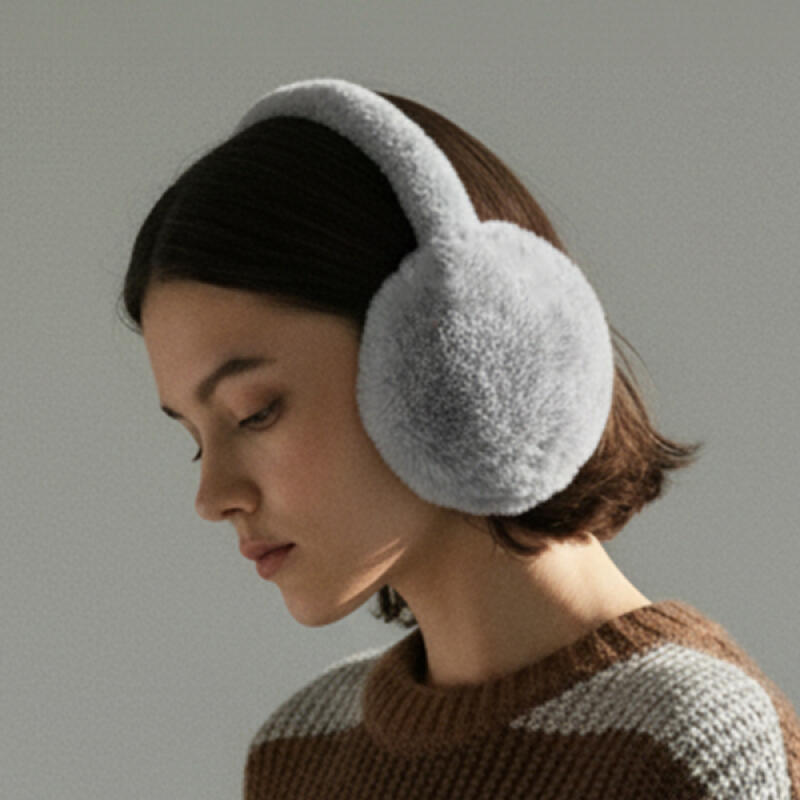 HICKIES Velvet Rabbit Fur Earmuffs Winter Earmuffs FE30