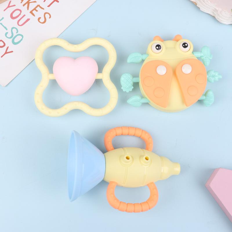 Baby Kieteltjes Speelgoed Voor Baby's 0-12 Maanden, Handmatig Gedraaide Kieteltjes Stokjes Miaojia Rammelaar Voor Pasgeborenen 0+ / Speelgoed Voor Pasgeborenen