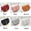 Fashion Tassel Crossbody Bags for Women Solid Color Leather Shoulder Bag Ladies Messenger Bag