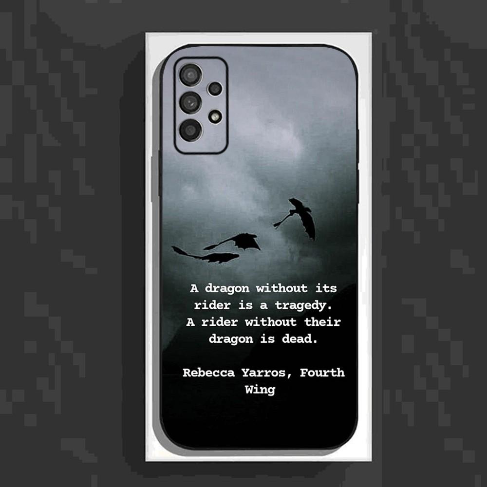 Dragon F-Fourth-h W-Wing Phone Case For Samsung Galaxy A13,A21s,A22,A31,A32,A52,A53,A71,A80,A91 Soft Black Cover