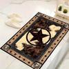 Western Texas Star Carpet Rug for Living Room Bedroom Home Sofa Decoration,Kids play Non-slip Floor Mat