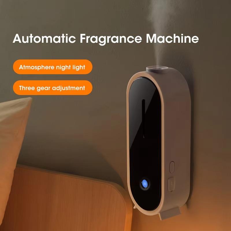 Wall-Mounted Perfume Essential Oils Diffuser Automatic Fragrance Sprayer Home Air Freshener Aromatherapy Machine Hilton Oil