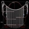 Women Ancient Style Zinc Zinc Alloy Chain Hair Accessories Hanfu Headdress Tassel Veil Cover Face Jewelry
