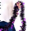 Halloween Pumpkin Colorful 2m Tinsel Bat Decorative Hanging Decoration Ornament