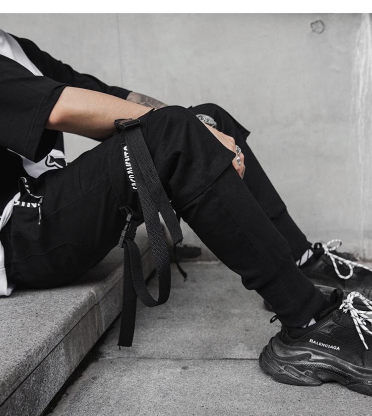 Men's Casual Slim-Fit Workwear Pants Trendy Trousers K589 P85