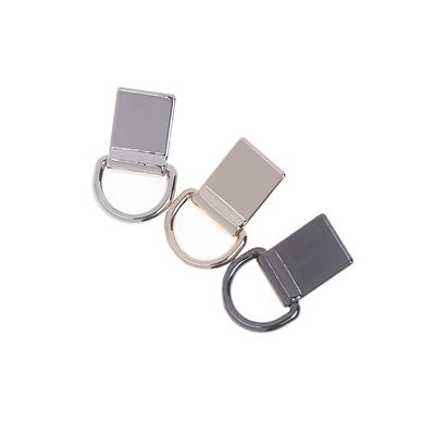2Pcs Metal D Ring Bag Side Connector Buckles With Screws Handbag Leather Strap Handle Chain Hook Clasp Diy Craft Accessories