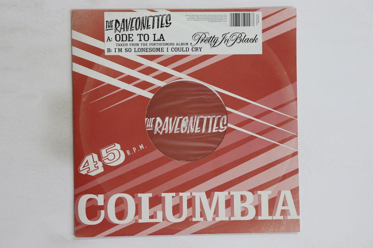 

10inch Record RAVEONETTES - Ode To La / I m So Lonesome I Could RAVEON013 SONY BMG MUSIC 2005 Europe Rock Used