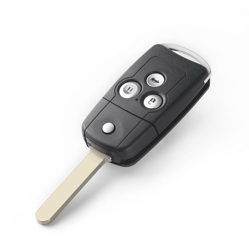KEYYOU 1PCS Original 3/4 Buttons Car Remote Key Shell For Honda Acura Civic Accord Jazz CRV HRV Key Case Cover Replacement