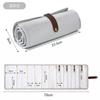 Roll‑Up Jewelry Storage Bag Portable Travel Jewellery Organizer Pouch For Necklace Earring Bracelet