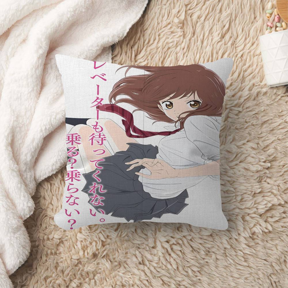 Blue Spring Ride Cartoo Pillowcases Home Bedding Decorative Pillow Cover Wedding Super Soft Pillow Case