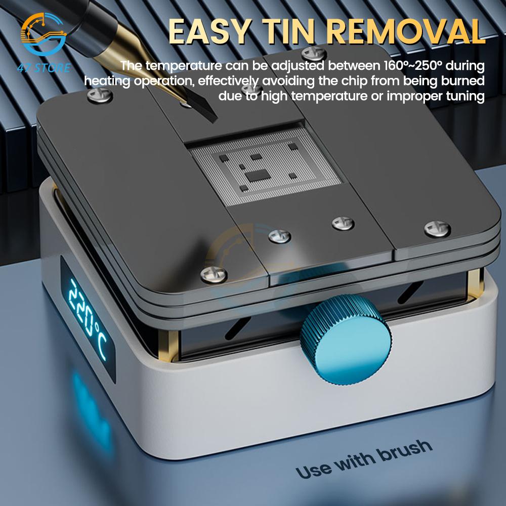 Digital PPD CPU Heating Platform For Mobile Phone PCB Motherboard Chip CPU Heating Glue Removal Solder Removal Remove Station