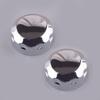 2Pcs Motorcycle Radio Switch Knob Trim Cover Cap Fit For Honda Goldwing GL1800 2001-2005 2006 2007 2008 2009 2010 2011 Silver