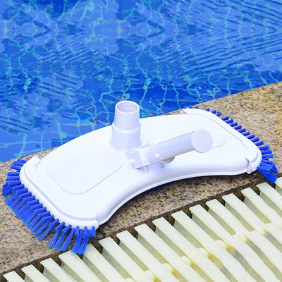 Swimming Pool Curved Vacuum Cleaner Suction Head Save Labour Bath Spas Hotel Shower Cleaning Brush Swimming Pool Cleaning Tools