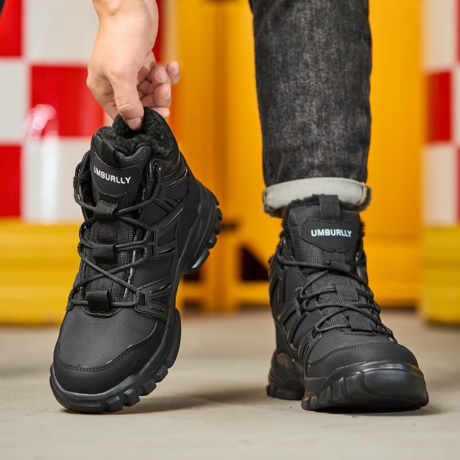 Winter Work Safety Shoes Men Safety Boots Anti-smash Anti-stab Work Shoes Sneakers Steel Toe Shoes Male Work Boot Indestructible