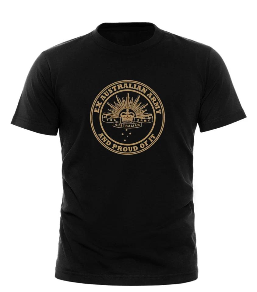 

EX AUSTRALIAN ARMY PROUD T-shirt T SHIRT CLOTHING APPAREL RETRO TSHIRT 2XL