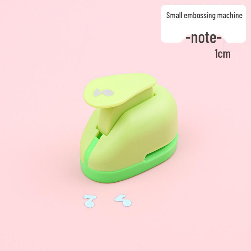 DIY Children's Embossing Machine: Kindergarten Paper-Cutting Tool with Large Flower Punch