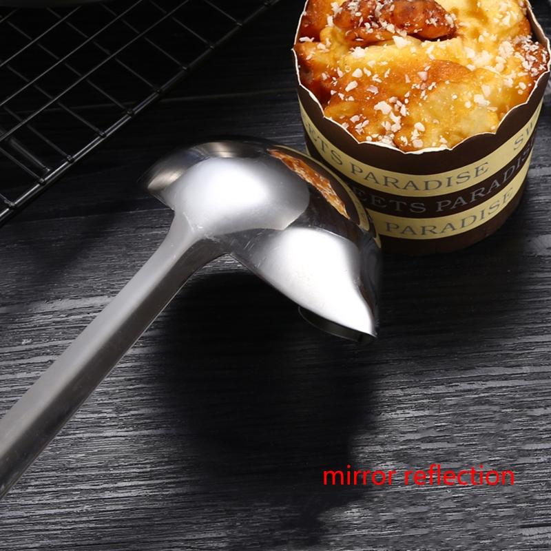 Long Handle Oil Soup Separate Spoon Home Strainer Cooking Colander Kitchen Scoop Stainless Steel Ladles Dinner Tableware