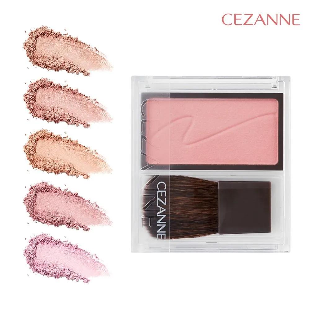 CEZANNE Healthy Blood Color Returning Moisturizing, Close-fitting Blusher 01 Foggy Rose