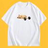 Funny Hamster Weightlifting Meme TShirt Gym Humor Graphic Tee Summer Short Sleeve Casual Streetwear Trendy Fashion Unisex Top