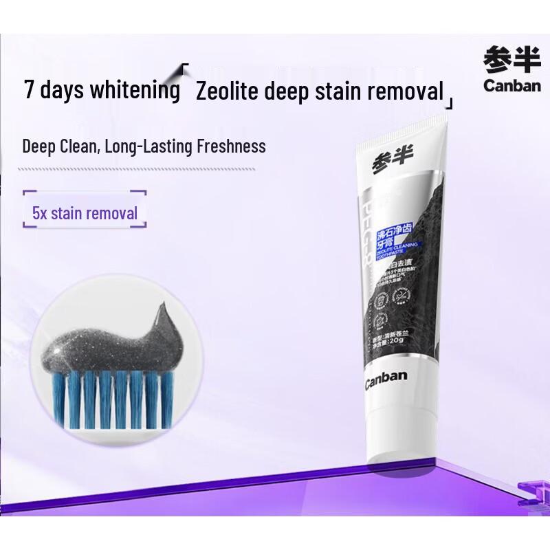 

Can Ban Отбеливающая зубная паста с цеолитом