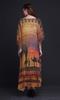 Phagun Camel Mughal Beach Kaftan Bikini Cover Up Womena    S Maxi Dress Long