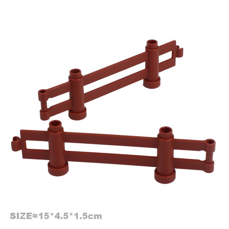 Große Bausteine Haus Zubehörteile Dach Fenster Wand Konstruktion Zusammenbauen Duplo Steine Lernspielzeug für Kinder Geschenk