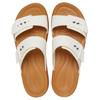 Crocs Brooklyn Lightweight Casual Trend Comfortable Commuter Daily Abrasion Slippers Women's White