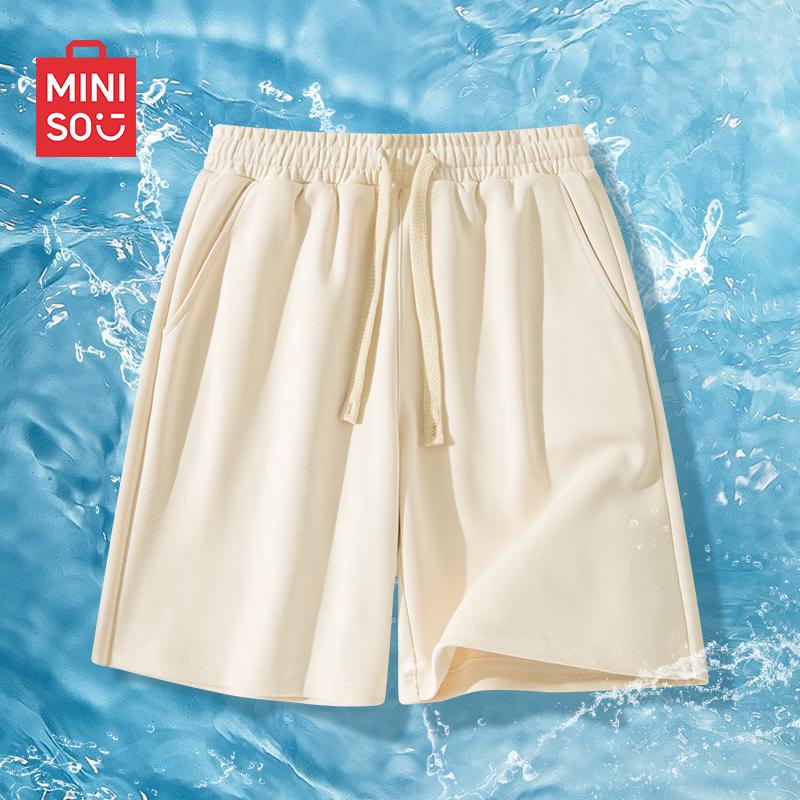 MINISO Men s Summer Casual Drawstring Shorts 4XL