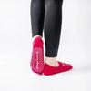 Damen Yoga Socken, atmungsaktiv, Silikon, rutschfest, Pilates Socken, Baumwolle, rückenfrei, Damen Fitness, Tanz, Ballett, Sport Socken Hausschuhe