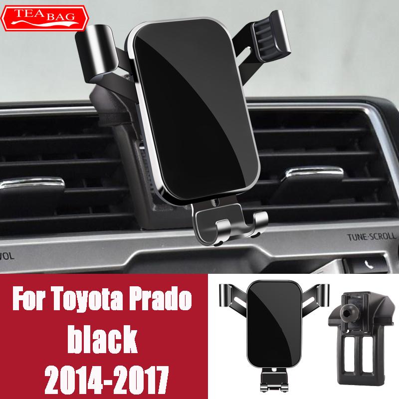 Auto Telefon Halter Für Toyota Land Cruiser 200 LC200 FJ Prado 2014-GPS Air Vents Navigation Halterung Innen